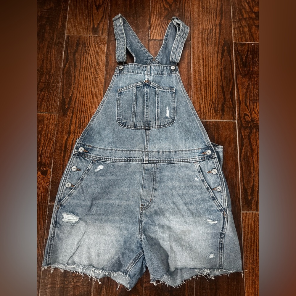 Old Navy Blue Denim Overalls